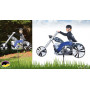 Éolienne décorative de jardin Moto Chopper 93cm