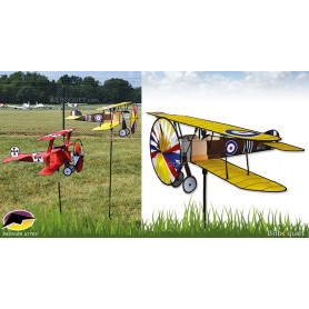 Eolienne avion Sopwith Camel 92x62cm