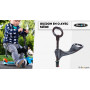 Guidon en O avec siège pour trottinette Mini Micro