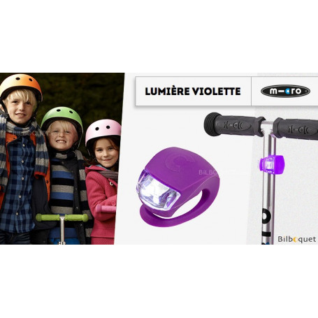 Lumière Violette - Accessoire pour trottinette Micro