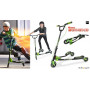 Y Fliker Carver C3 verte - Trottinette 3 roues autopropulsée